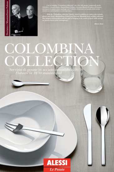Príborový set s nerezovej leštenej ocele Colombia collection