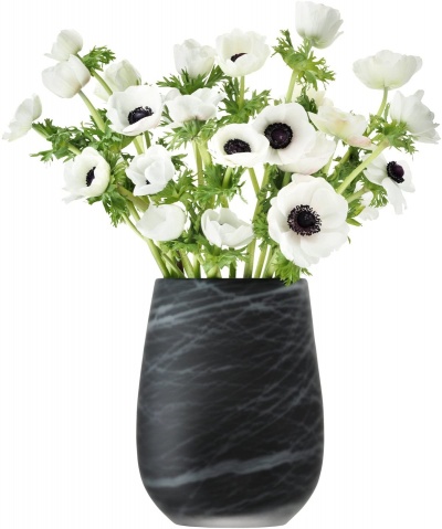 Čierno-biela váza LSA Silk 