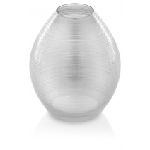 Nižšia, širšia váza Zodiaco, silver
