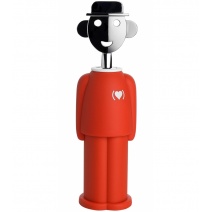 Vývrtka v tvare červeného veselého panáčika Alessi Red