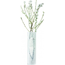 Váza Linen biela, 45 cm