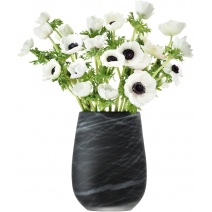 Čierno-biela váza LSA Silk 